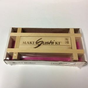 Vintage 1984 Maki Sushi Ki Wooden Sushi Maker New